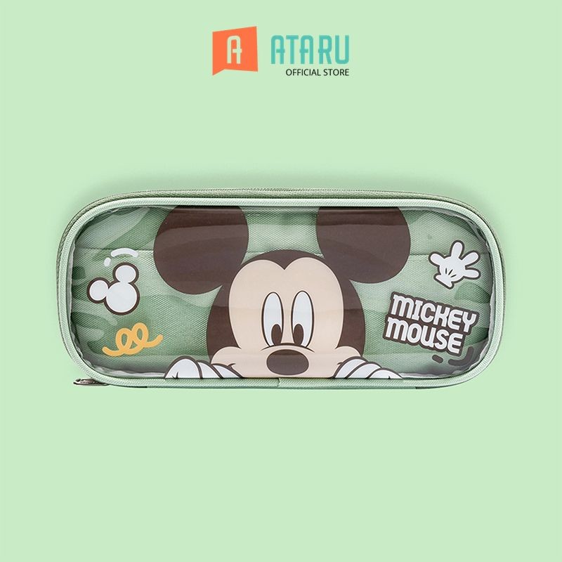 

Ataru Tempat Pensil Mickey - Hijau Pouch Pensil Pulpen Pencil Case Tempat Alat Tulis Peralatan Tulis Kids School Stationery