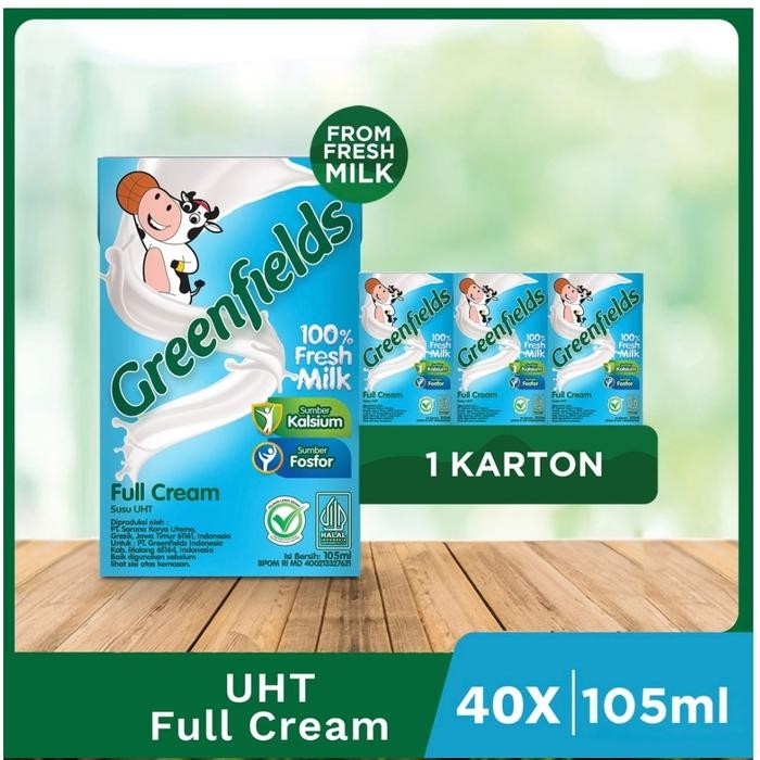 

Greenfields Fresh Milk - 105 ML - FULL CREAM