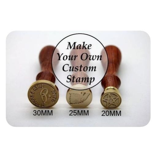 

Custom Wax Seal Stamp / Stempel Segel Lilin - diameter 20 mm 25mm 30mm