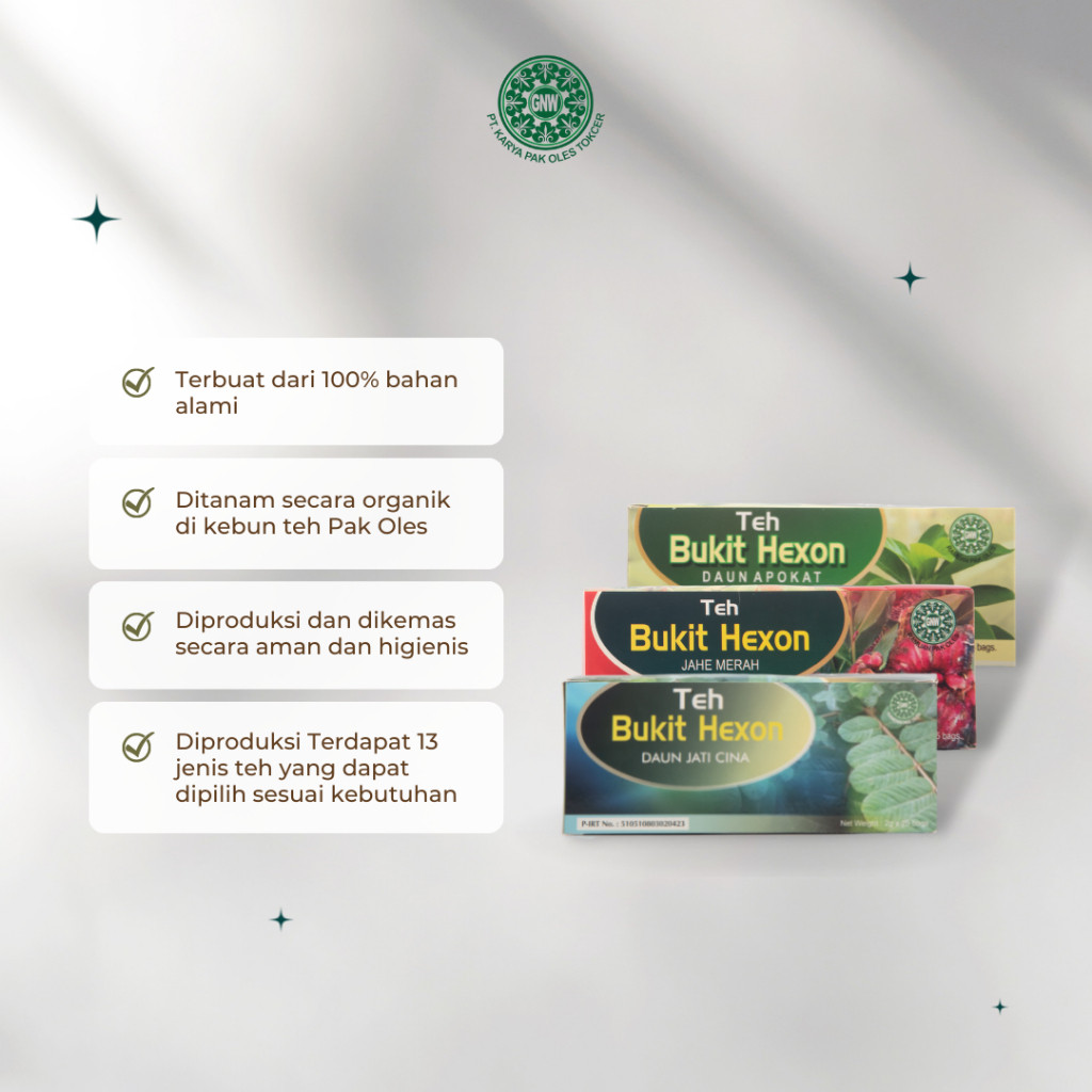 

(Free Gift - Do Not Order) 2 Saset Teh Herbal Bukit Hexon