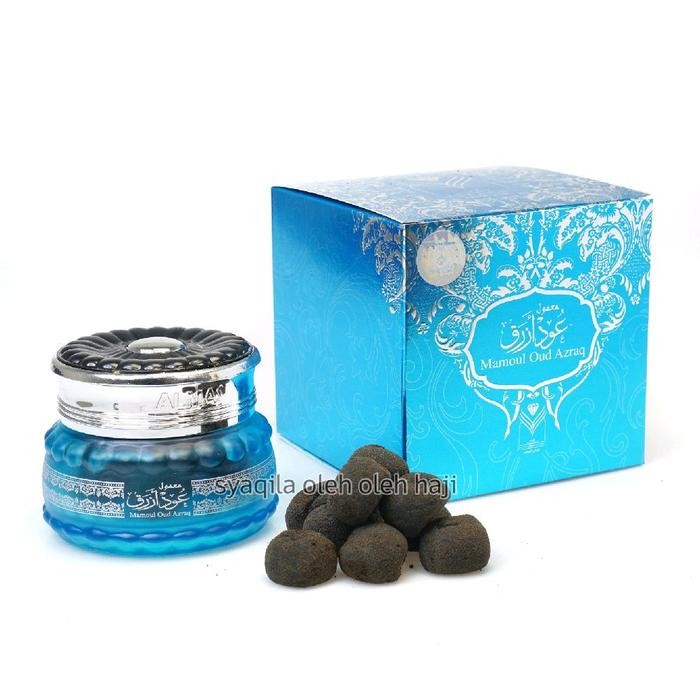 Bukhur Mamoul Oud Azraq 60gr Buhur Almas Mamul Bukhour Dupa