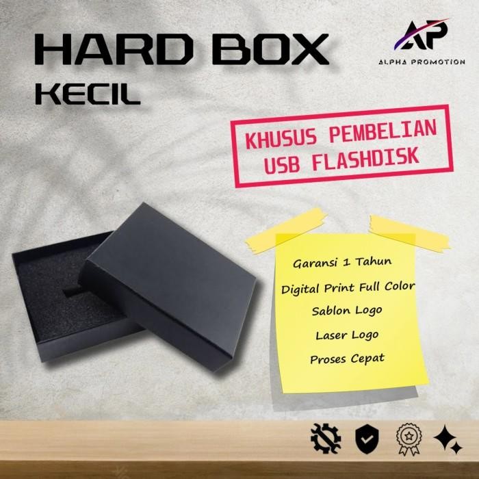 

Box Packaging Souvenir USB Flashdisk Promosi - Hardbox Kecil