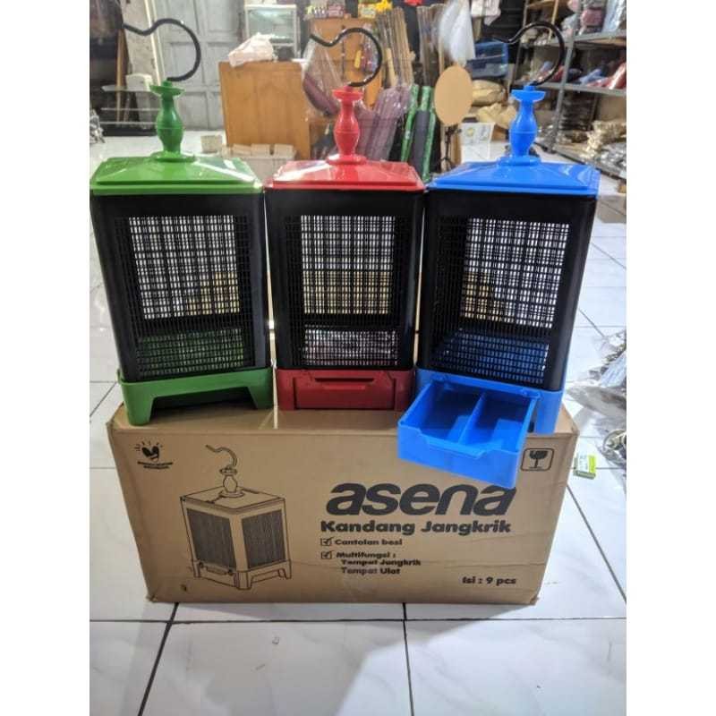 KANDANG JANGKRIK & ULAT MERK ASENA KANDANG KECIL UNTUK JANGKRIK BISA GANTUNG TAHAN SERANGGA KECIL AK