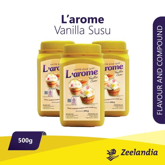 

Zeelandia L'AROME VANILLA MILK POWDER 500 Gr