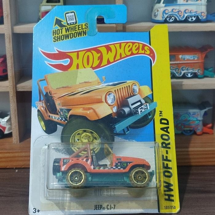 Diecast Hotwheels Jeep CJ-7 THR Treasure Hunt Reguler Miniatur