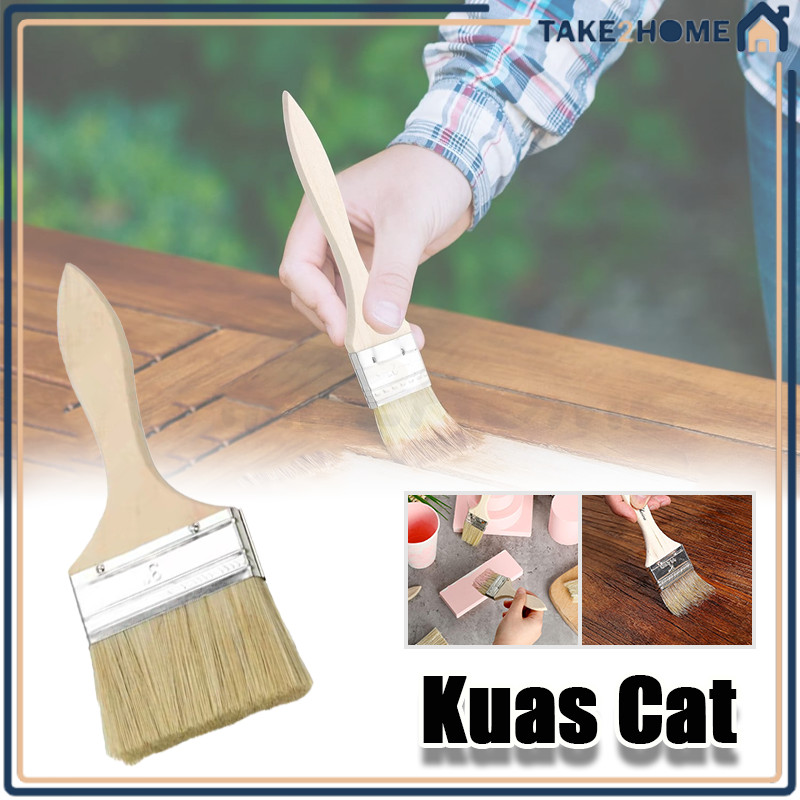 

kayu Cat Tembok Paint Brush/kuas cat satuan gagang kayu ukuran/Tembok Paint Brush