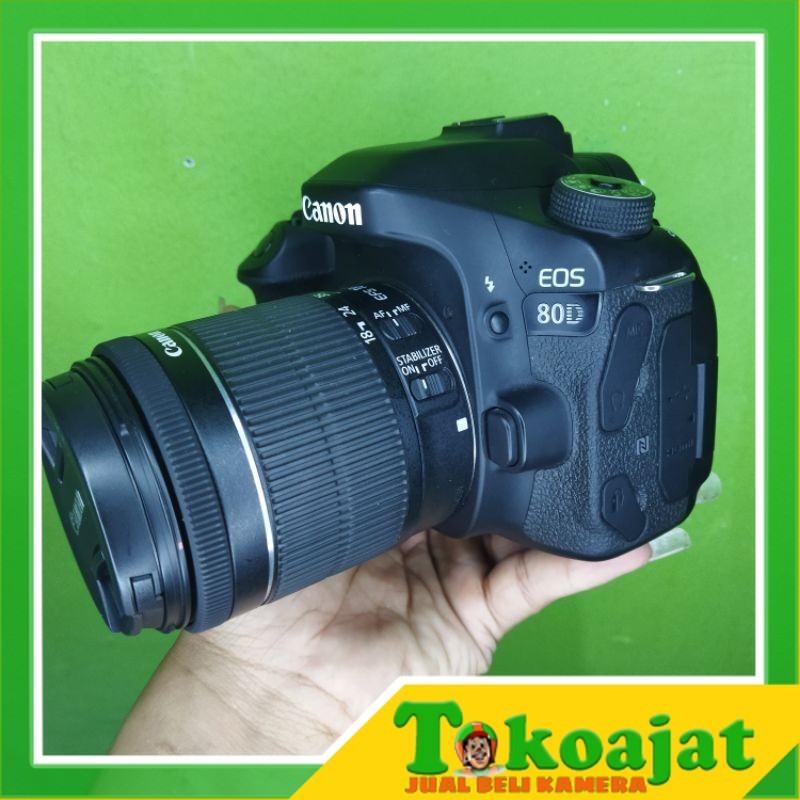 CANON DSLR 80D LENSA KIT STM TERMURAH