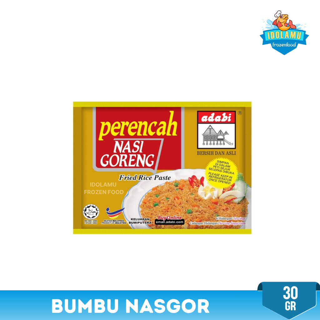 

Bumbu Nasgor Adabi Bumbu Nasi Goreng