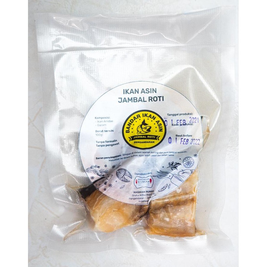 

Ikan Asin Jambal Roti Super Ngeprul Asli Pangandaran - 100 gram