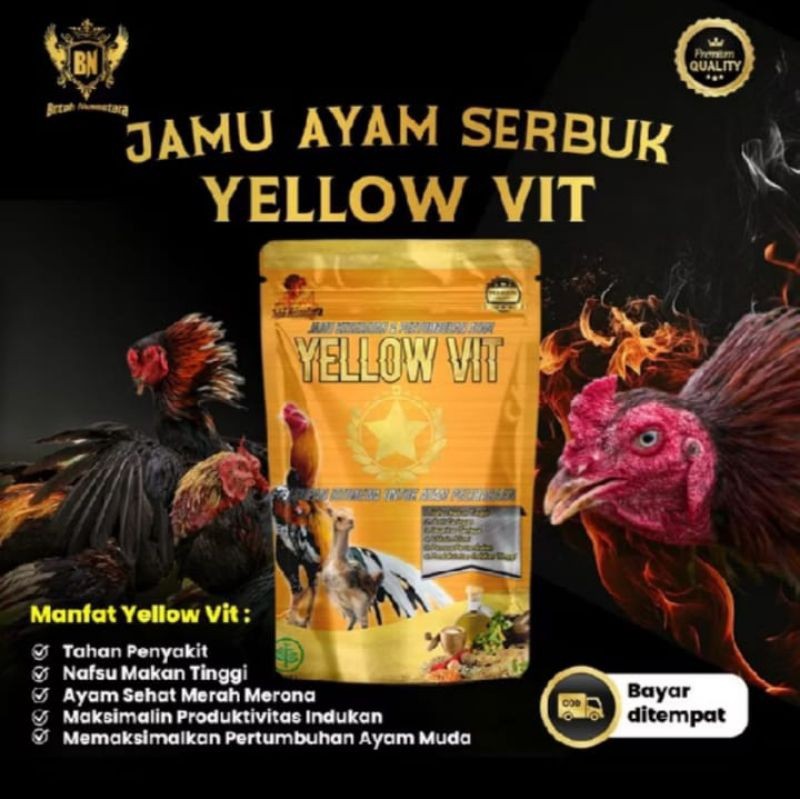 Doping Ayam filipina Sangar Yollow Vit 500gr Jamu Kesehatan