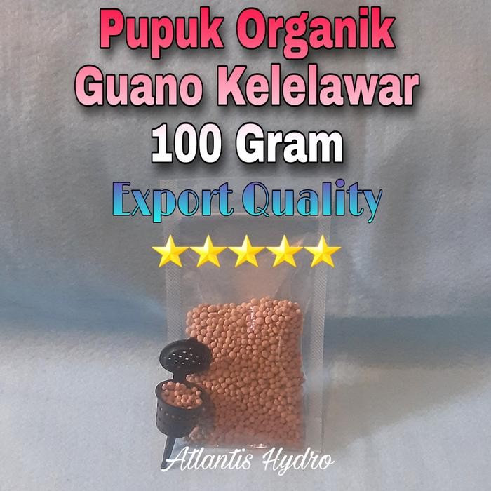 Pupuk Organik Guano / Pupuk Guano Kelelawar (Kemasan 100gr) MURAH 