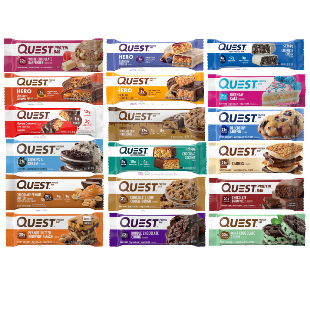 

Quest Protein Bar / Nutrition Energy Snack - 1 pcs
