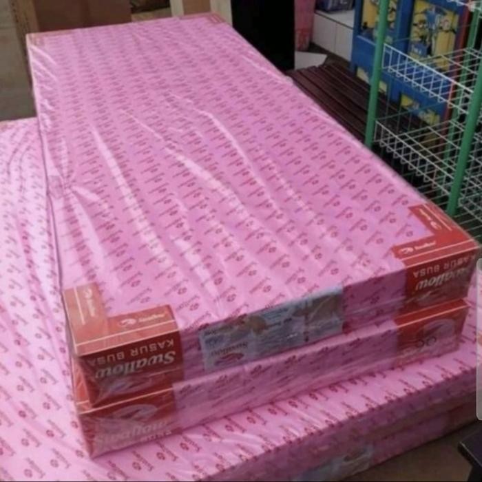 Kasur busa merk swallow ukuran 90x200 tebal 15cm original garansi 20th - 200, kargo