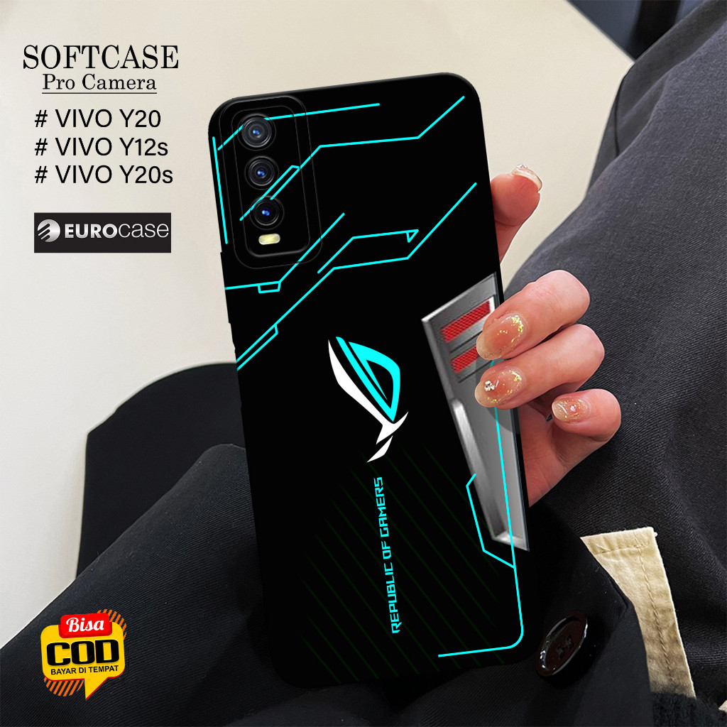 Soft Case Hp Vivo Y20 / Vivo Y20s / Vivo Y12s Terbaru - Fashion Case GAMING - Casing Hp Vivo Y20 / Y