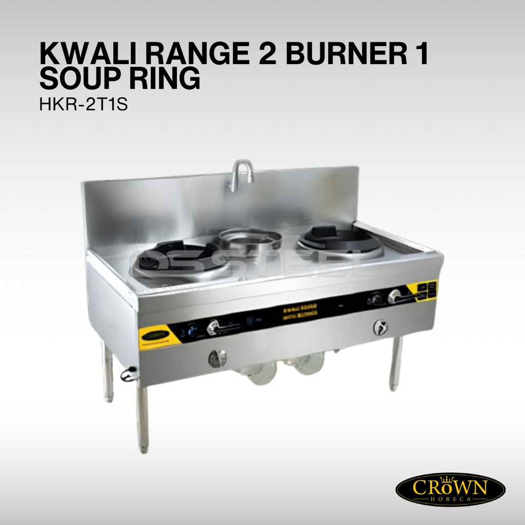 CROWN Kwali Range 2 Tungku 1 Soupring High Pressure HKR-2T1S /HKR 2T1S