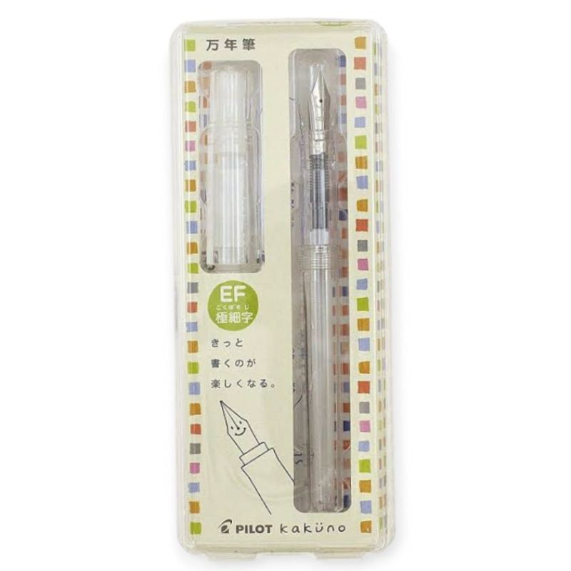 

KAYDEN STORE PILOT KAKUNO Fountain Pen EF/F/M Clear FKA-1SR