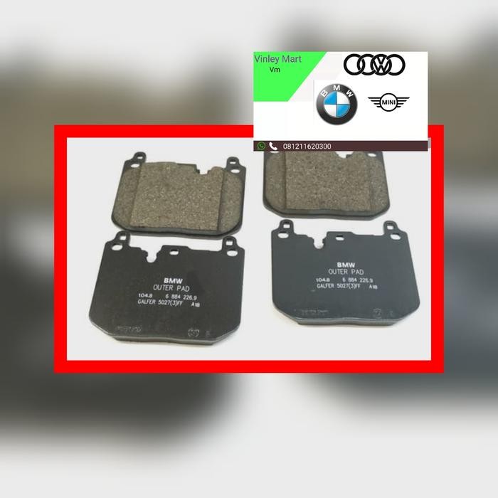 kampas rem depan Mini cooper JCW F56 34106884224 quality