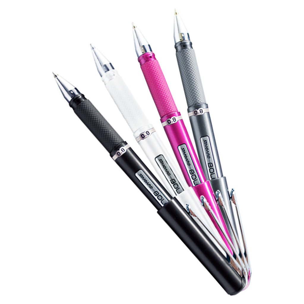 

Signature Pulpen Bolpoint Pen Standard Boldliner PRO 0.8mm Pulpen Tandatangan Tinta Hitam