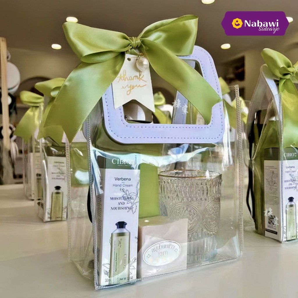 Tas Mika PVC Tas Souvenir Totebag Goodie Bag Tas Kemasan Oleh Oleh Haji Umroh Tahlilan Tasyakuran