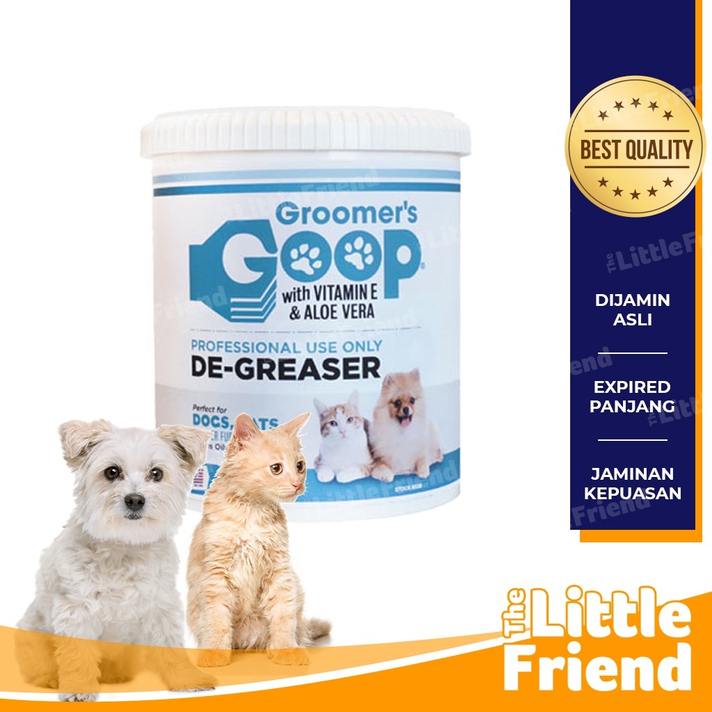 Groomer's Goop Degreaser Cream Pembersih Minyak Pemutih Bulu Kucing Anjing Hewan 794ml