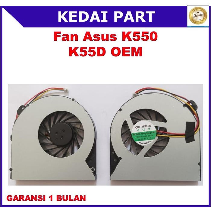 KIPAS COOLING FAN LAPTOP ASUS K55 K55D X550DP