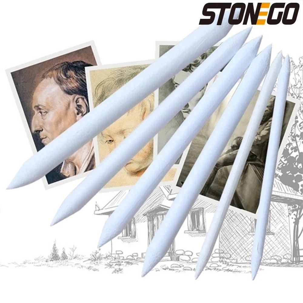 

6Pcs Sketch Drawing Pen Art White Drawing Tool for Creating Shadows and Highlights in Artwork Ideal for Artists and Students