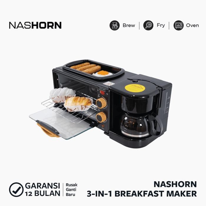 B Coffee Co. X NASHORN 3-in-1 Breakfast Coffee Maker