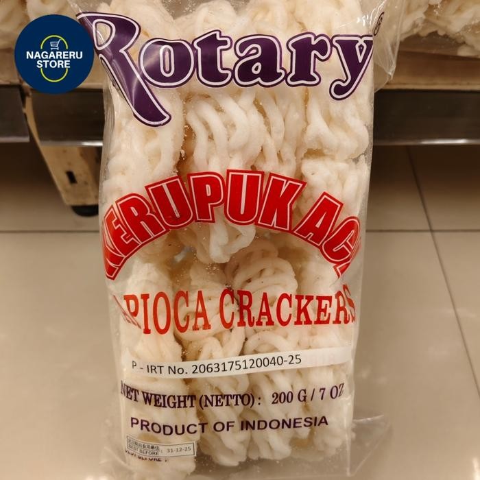 

Rotary kerupuk aci crackers 200gr