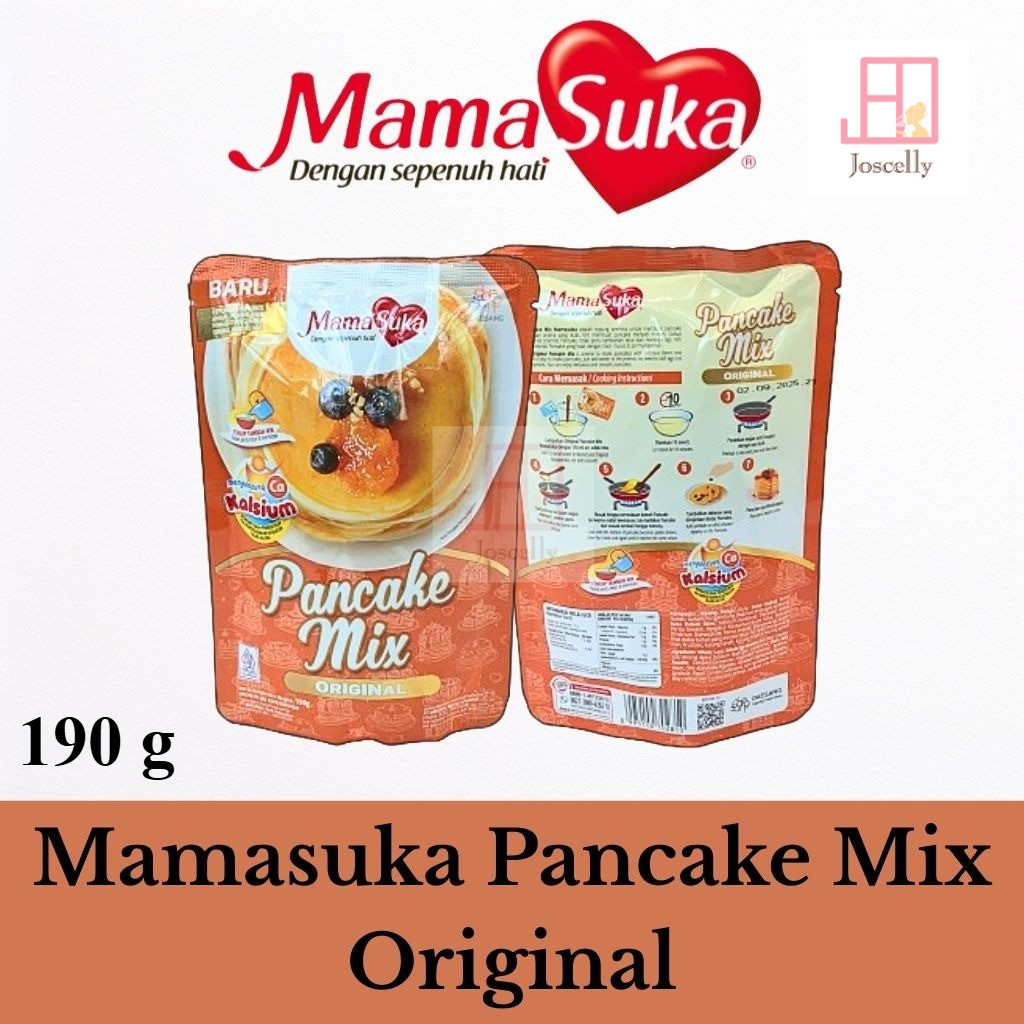 

JOSCELLY.ID MAMASUKA Pancake Mix Original 190 gr