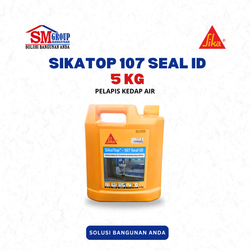 Sika Top 107 Seal ID Pelapis Kedap Air 5 Kg | Sika Obat