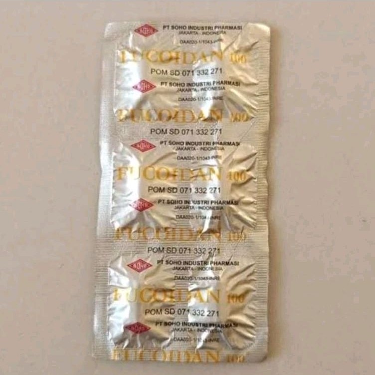FUCOIDAN 100 MG STRIP 6 TABLET