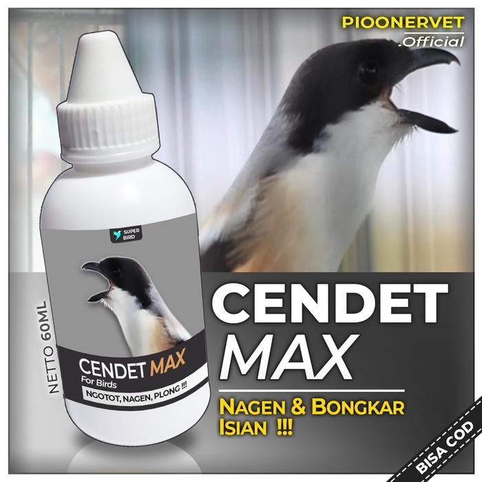 Ready Vitamin Burung Cendet CENDET MAX Obat Vitamin Penggacor Burung Cendet