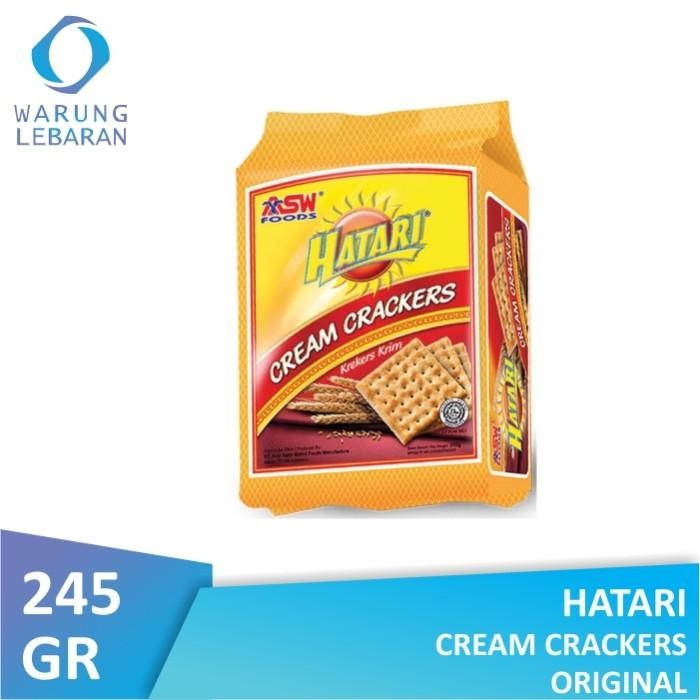 

Hatari Cream Crackers 245gr Makanan Cookies Food Snack Cemilan - Spesifikasi