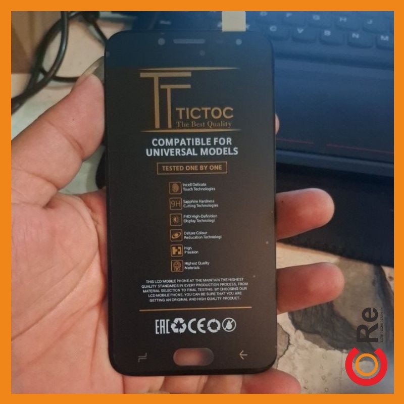 LCD SAMSUNG J2 PRO/ J250 BLACK CONTRAS ORI - TICTOC