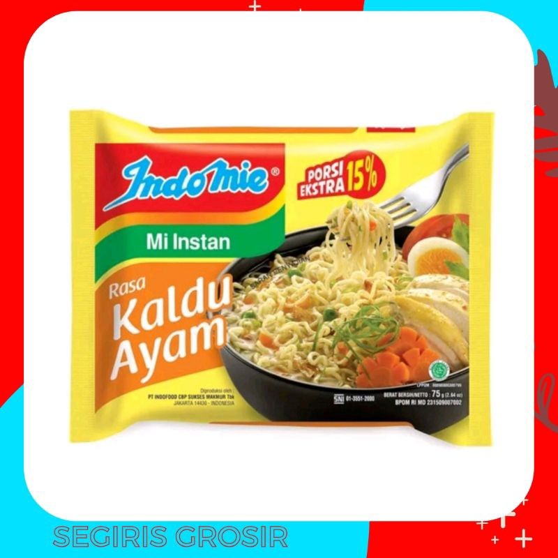

indomie mie instan rasa kaldu ayam 75gr