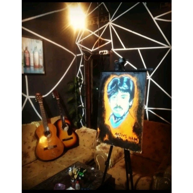 Stand Foto Frame Tripod Frame Foto Wedding Besi HitamCO