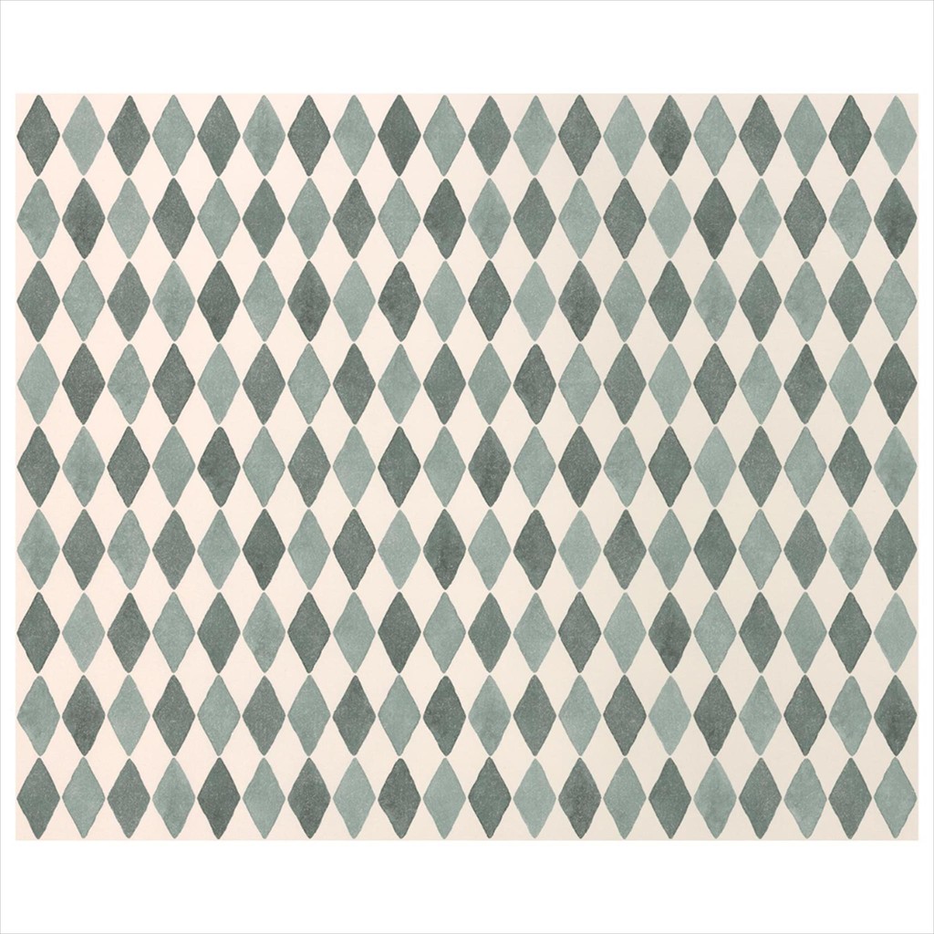 

Maileg Gift Wrap Paper - Harlequin Blue