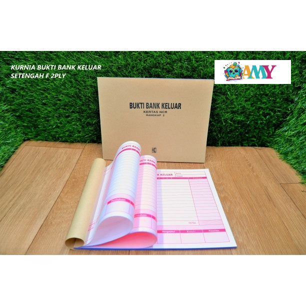 

KURNIA BUKTI BANK KELUAR 1/2F 2PLY Amy Stasionary