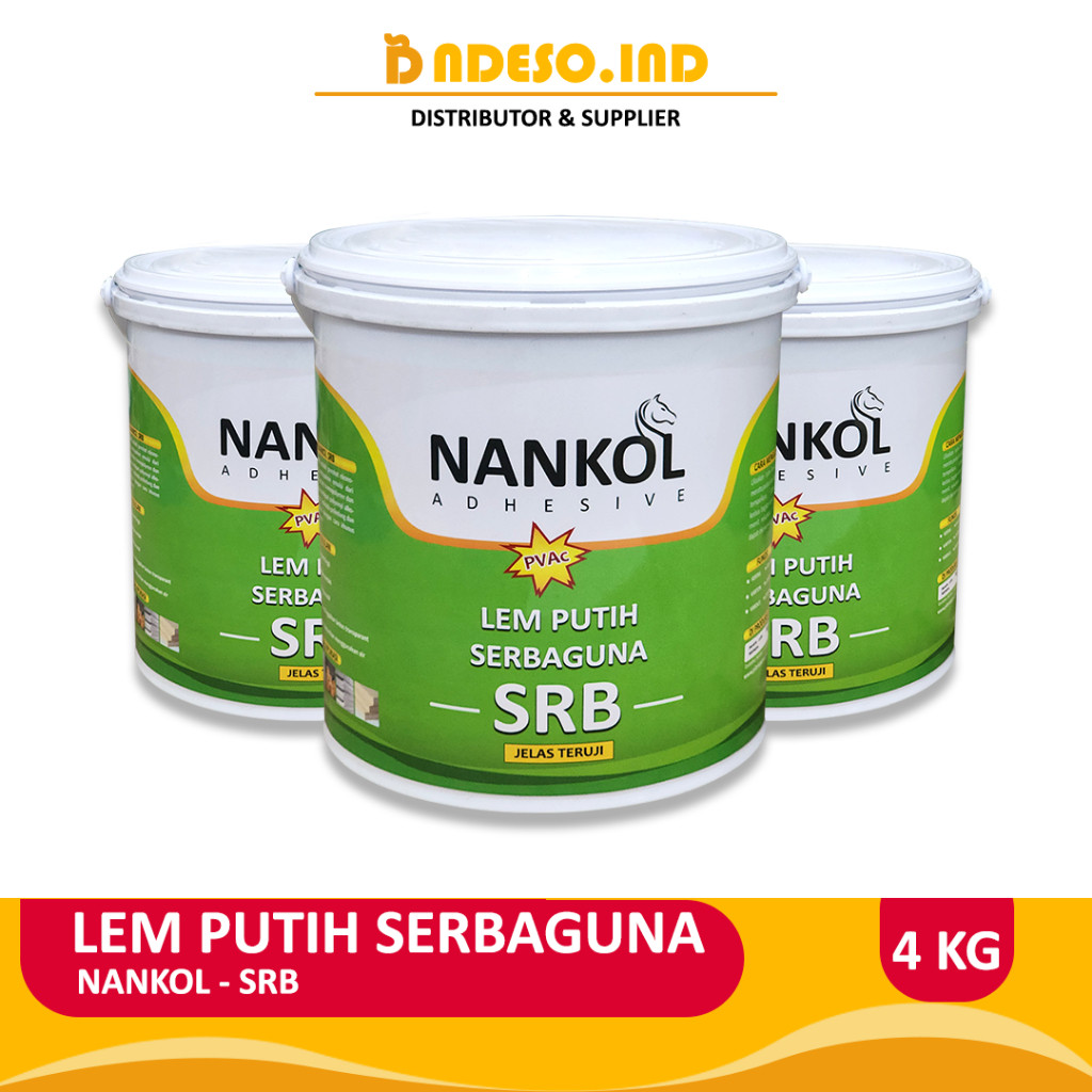

Lem Putih Serbaguna Nankol - 4KG