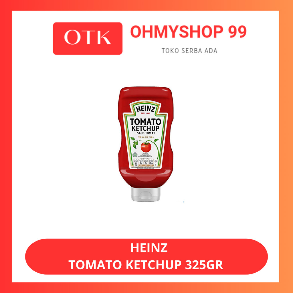 

Heinz Saus Tomat Tomato Ketchup 325ml