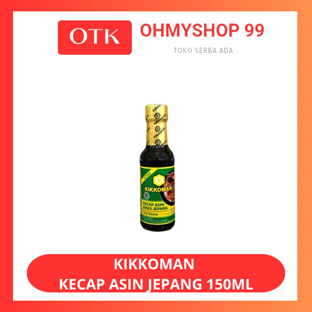 

Kikkoman Kecap Asin Jepang 150ml