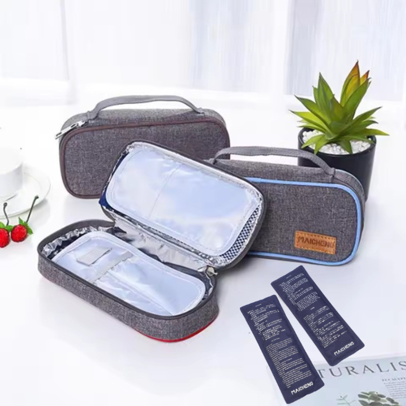 Pendingin Insulin Tas/Insulin Cooler Travel Case/Tas Penyimpanan Insulin Portabel/Tas Pendingin Port