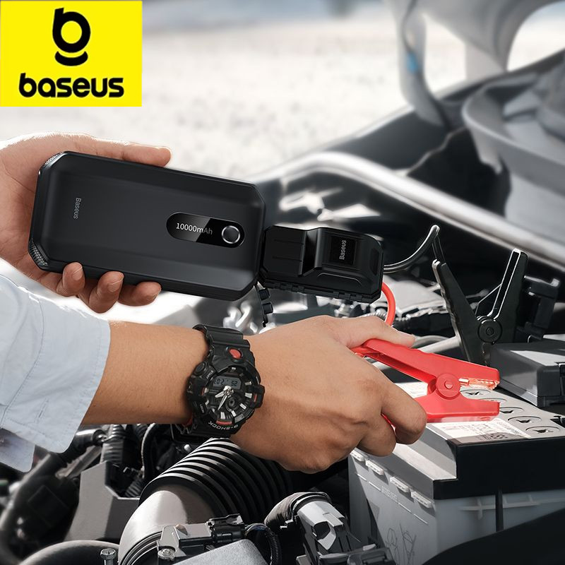 Baseus Car Jump Starter Starting Device 1000A Jumpstarter Auto Buster Emergency Booster 12V Car Jump