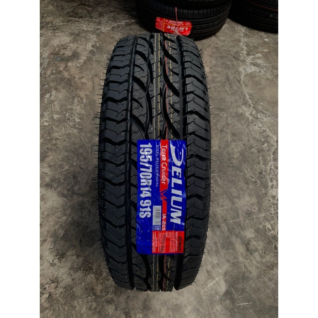 195/70 R14 DELIUM TERRA CRUISER AT - BAN MOBIL SEMI OFFROAD KIJANG PANTHER