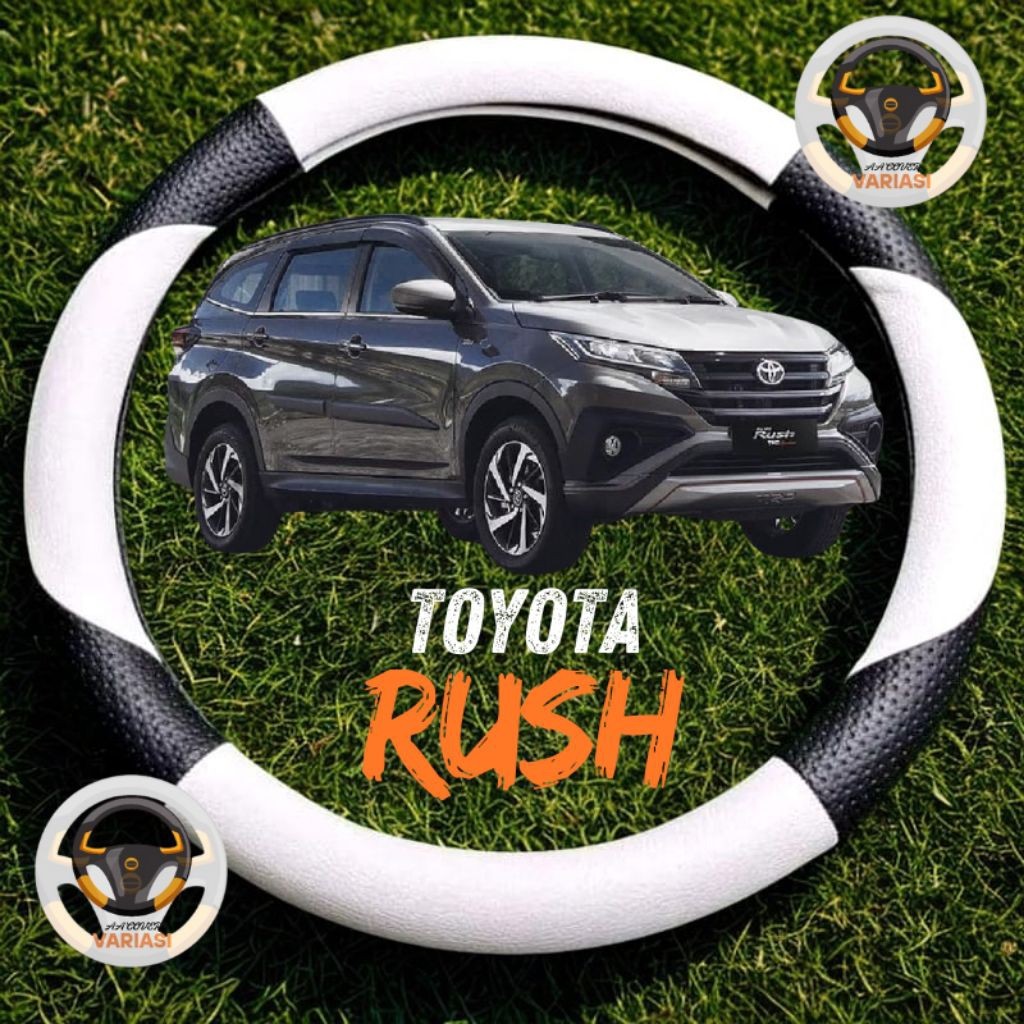 New Sarung Stir Mobil TOYOTA RUSH Cover stir variasi untuk semua mobil toyota pelindung stir variasi