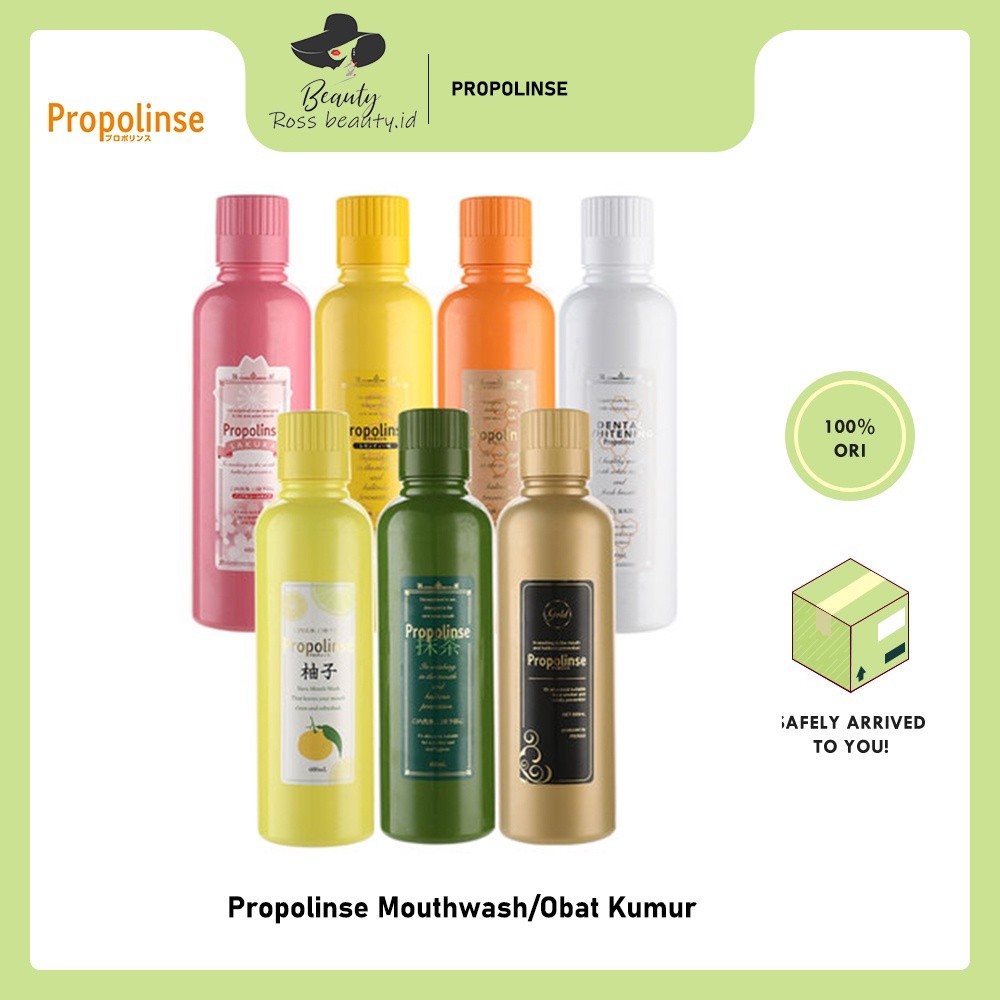 [ORIGINAL JEPNEG] 100% ORIGINAL Propolinse Obat Kumur Original Orange 150/600 ml Pieras Propolinse M