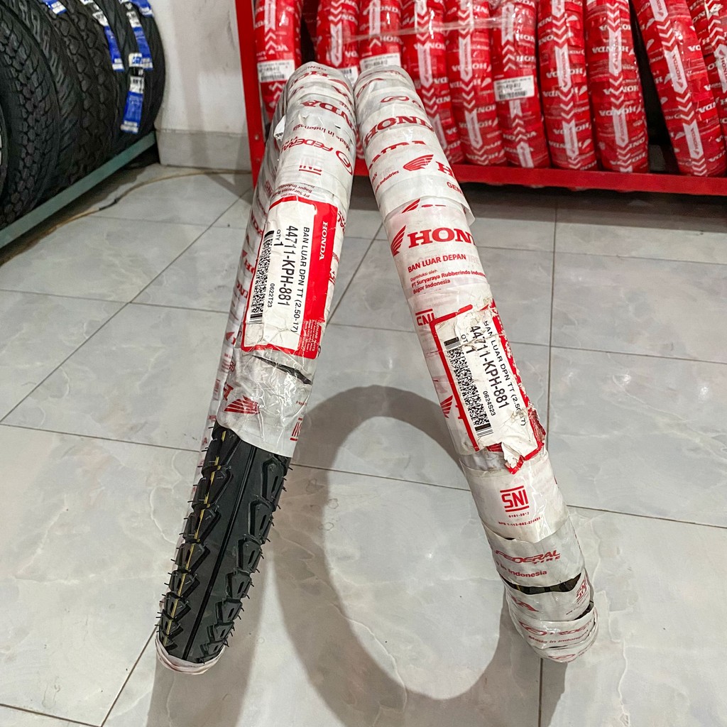 Ban Tubetype Federal Depan 250-17 Karisma/ Blade/ Revo Fi/ Supra Fit Original (KPH AHM)