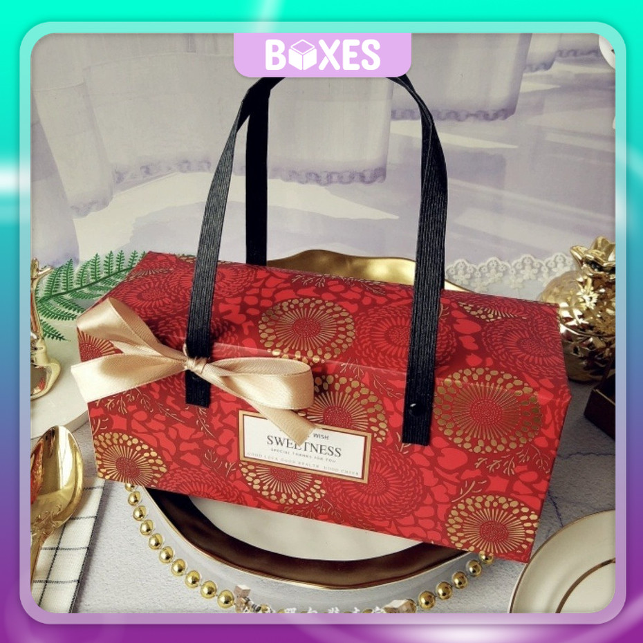 

Box Hampers Imlek CNY / Paper Bag Imlek Chinese New Year / Kotak Cookies Edisi Imlek Motif Sincia/ Box Kue Imlek / Box Imlek | BA07 - BA20L