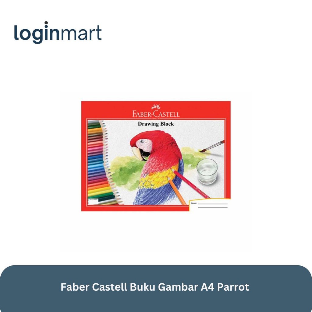 

Faber Castell Buku Gambar A4 Parrot