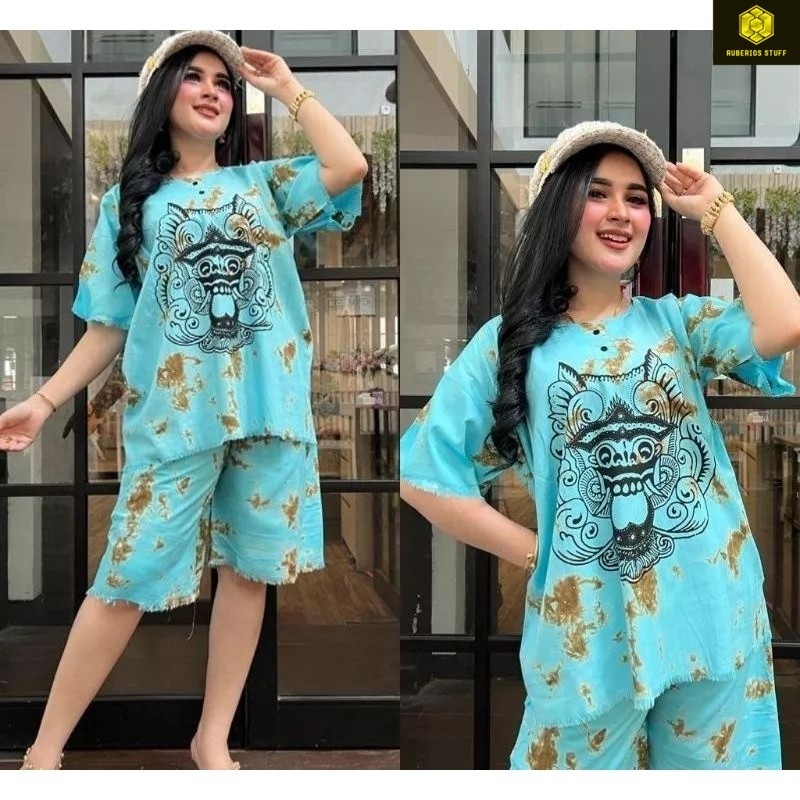 setelan barong setelan barong bali babydoll dewasa set barong dewasa one set wanita kekinian set bar